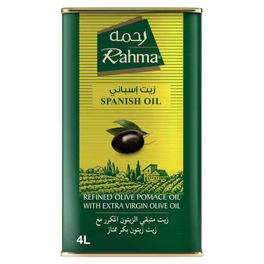 RAHMA POMACE OIL WITH EXTRA VIRGIN OLIVE OIL 4 LTR