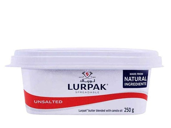 LurPak Spreadable butter Unsalted (250 g)