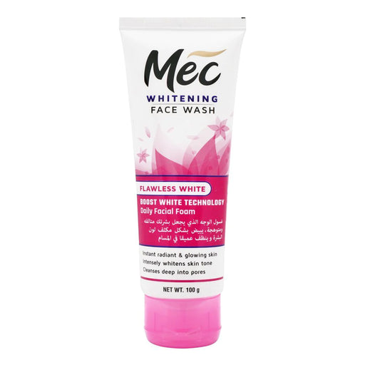 Mec Whitening Facewash Flawless White (100 gm)