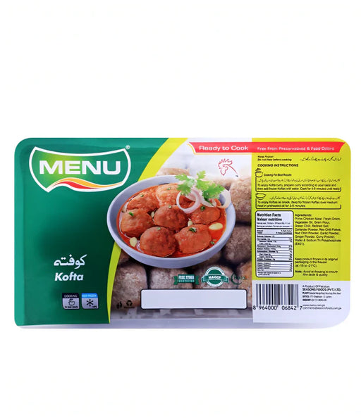 Menu Chicken Kofta (500 g)