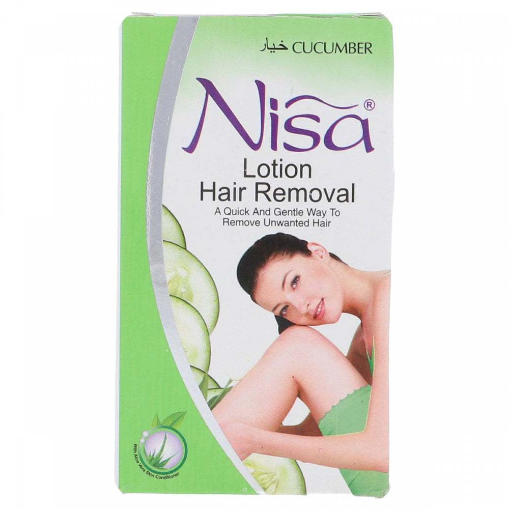Nisa Hair Removal Lotion (Cucumber) (120 ml)