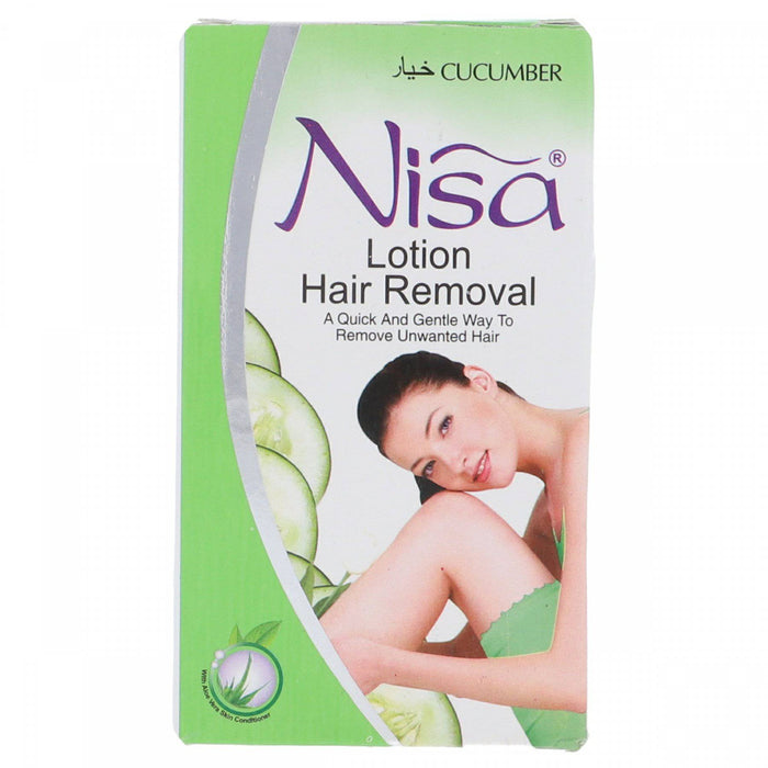 Nisa Hair Removal Lotion (Cucumber) (120 ml)