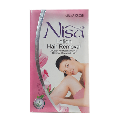 Nisa Hair Removal Lotion (Rose) (120 ml)