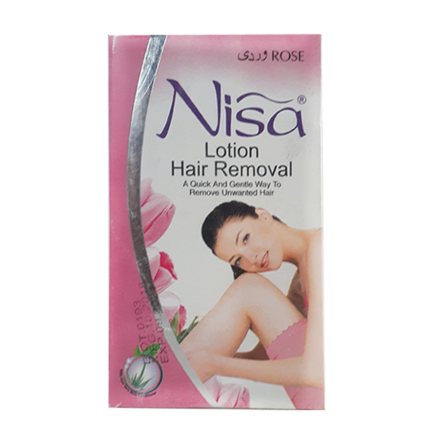 Nisa Hair Removal Lotion (Rose) (120 ml)