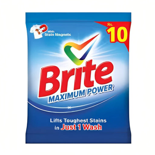 BRITE MAXIMUM POWER WASH 500GM SAVE RS:10
