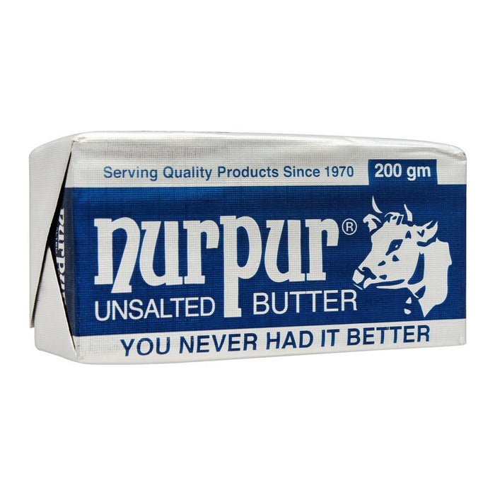 Nurpur Butter Unsalted White (200 g)