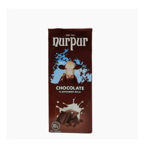Nurpur Chocolate Flavour Milk (180 ml)