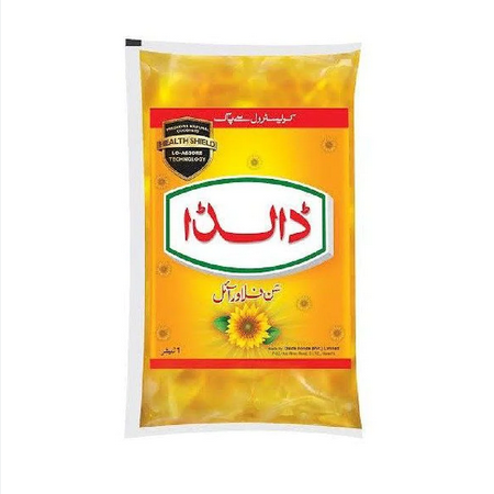 DALDA SUNFLOWER OIL 1LTR POUCH