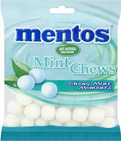 MENTOS CANDY BAG MINT 140GM