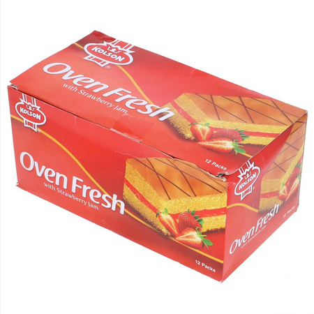KOLSON OVEN FRESH STRAWBERRY & VANILLA S/P 12'S BOX