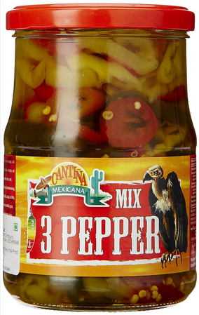 CANTINA MEXICAN 3 PEPPER SLICED