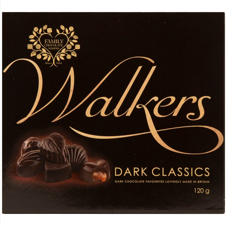 WALKERS DARK CLASSICS CHOCOLATE 120GM