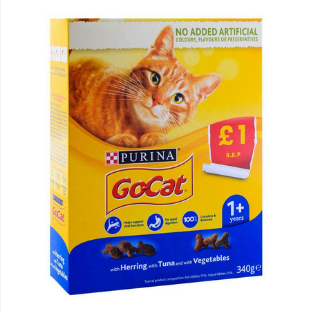 GO CAT FOOD TUNA 340GM