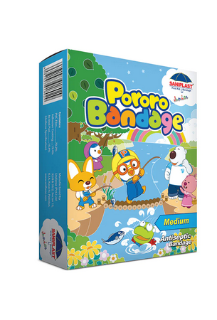 SANIPLAST JUNIOR PORORO SUMMER 20 STRIPS