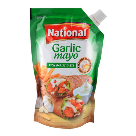 NATIONAL GARLIC MAYO 500G