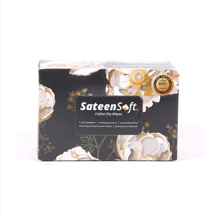 SATEEN SOFT CLASSIC WIPES 100'S