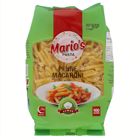 MARIO'S PASTA PENNE MACARONI POUCH 400 GM