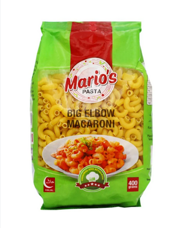 MARIO'S PASTA BIG ELBOW MACARONI POUCH 250GM