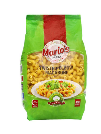 MARIO'S PASTA TWISTED ELBOW MACARONI POUCH