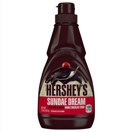 HERSHEY'S SD DOUBLE CHOCOLATE SYRUP 425G