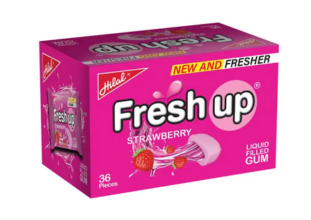 HILAL FRESH UP STRAWBERRY 36PC BOX