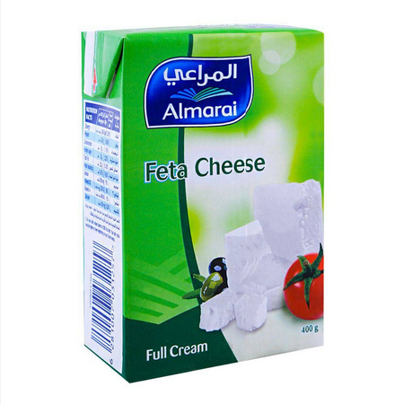 ALMARAI  FETA CHEESE FULL FAT 400G