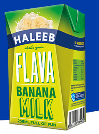 FLAVA BANANA MILK 250ML