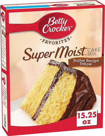 BETTY CROCKER SUPER MOIST YELLOW CAKE 432G