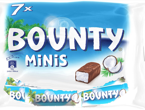 BOUNTY MINIS CHOCOLATE POUCH 227G