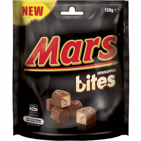 MARS BITES 150GM POUCH