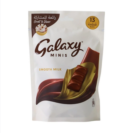 GALAXY MINIS SMOOTH MILK 168GM