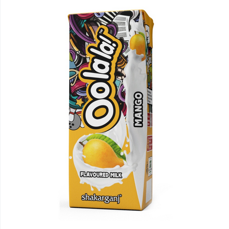OOLALA FLAVOURED MILK MANGO 250ML