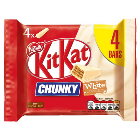 KITKAT CHUNKY 4 BARS 160GM