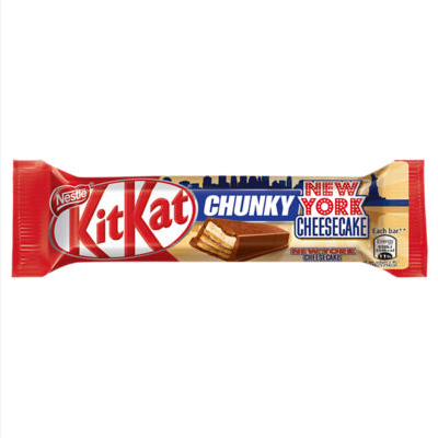 KIT KAT CHUNKY NEW YORK CHOp CHEESE CAKE 42GM