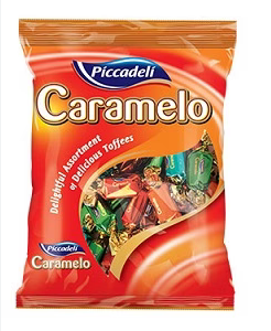 PICCADILLY CARAMELO TOFFEE BAG 600GM