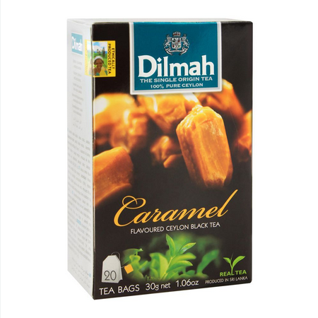 DILMAH CARAMEL FLAVOURED TEA BAGS 20PCS