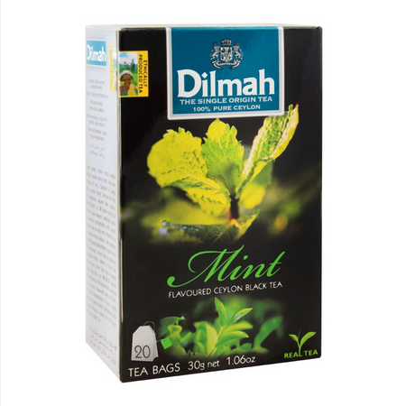 DILMAH MINT FLAVOURED TEA BAGS 20PCS