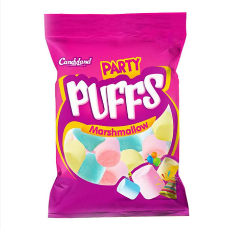 CANDYLAND PARTY PUFF MARSHMALLOW POUCH