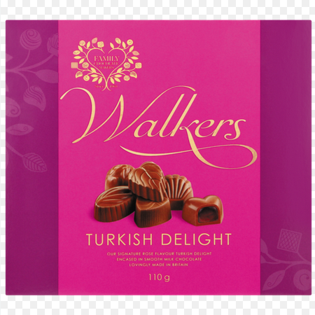 WALKERS TURKISH DELIGHT CHOCOLATE 110G