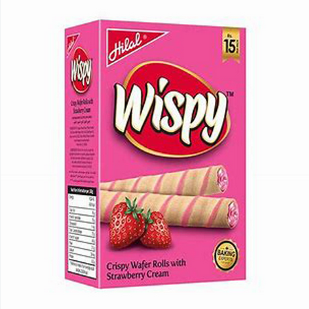 HILAL WISPY WAFER STRAWBERRY 20PCS