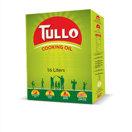 TULLO COOKING OIL 16LTR TIN