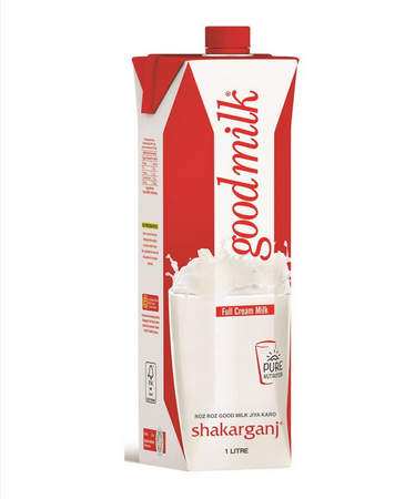GOOD MILK FULL CREAM MILK PROMO 2PEC WITH SPOON 1LTR