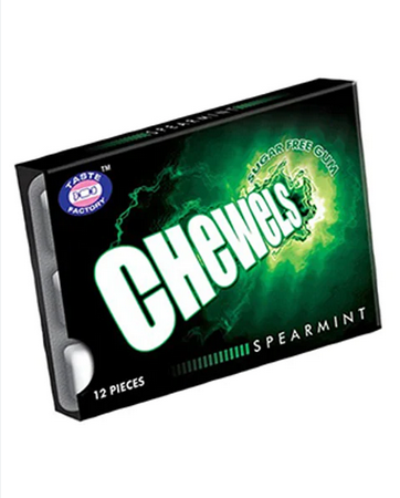 CHEWELS SUGAR FREE GUM 12S (ASST)