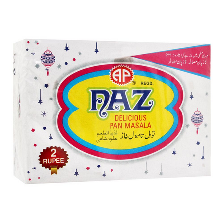 NAZ PAN MASALA BOX 24S RS:5