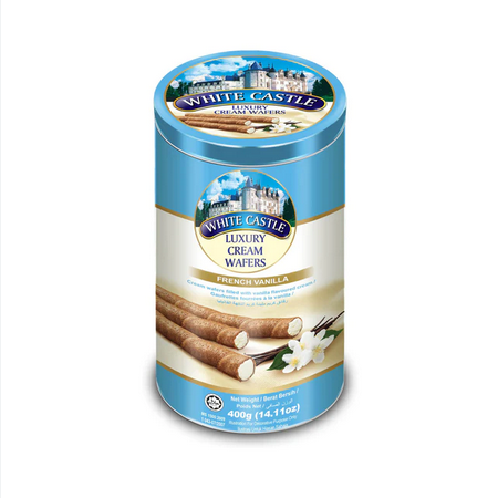 WHITE CASTLE VANILLA WAFERS 300G TIN