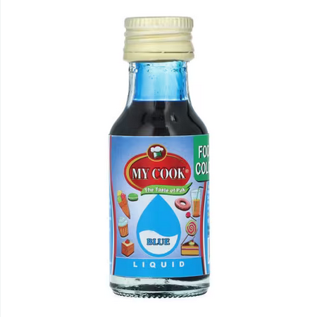 MY COOK FOOD COLOR LIQUID 28ML ASST
