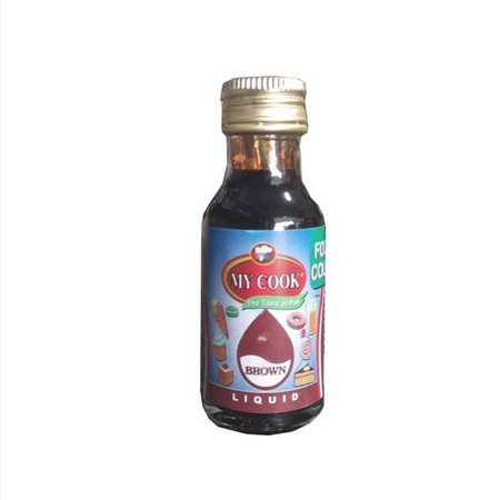 MY COOK FOOD COLOR LIQUID 28ML ASST