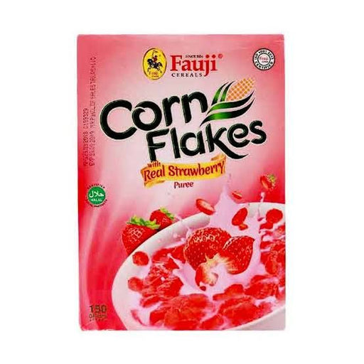 Fauji Corn Flakes Strawberry 150GM