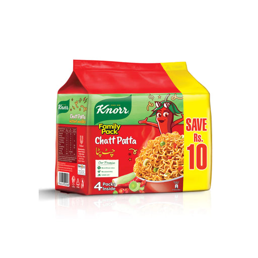 Knorr Noodles Chatt Patta Family Pack (244gm)