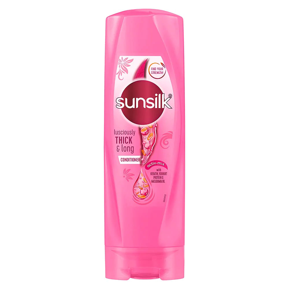 SUNSILK CONDITIONER THICK AND LONG  (185ml)